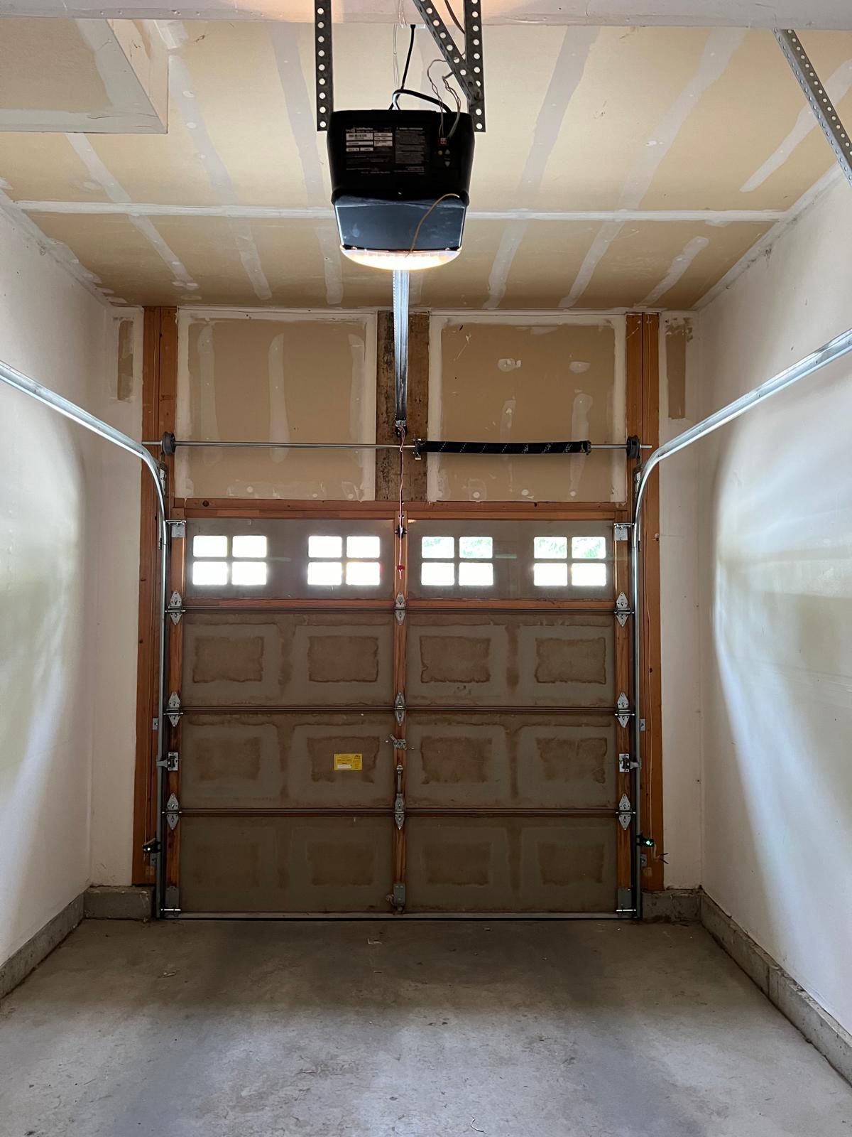 Torsion conversion spring and garage door opener replacement in Lafayette CO (7)