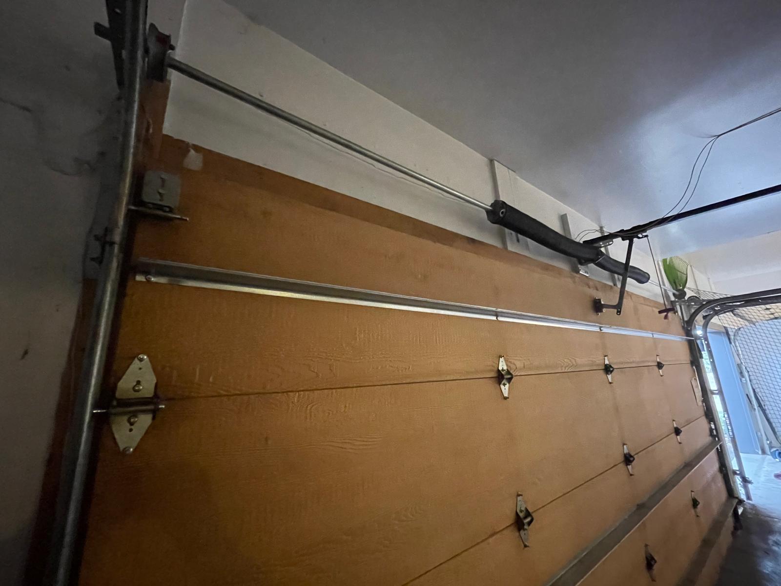 cycle Springs replacement on a 3 inch wooden door in Evergreen (4)